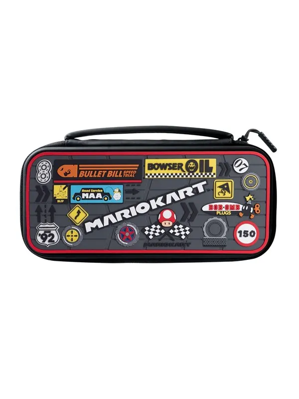PDP Deluxe Travel Case Mario Kart Averts Licensed - Miscellaneous Bag - Nintendo Switch