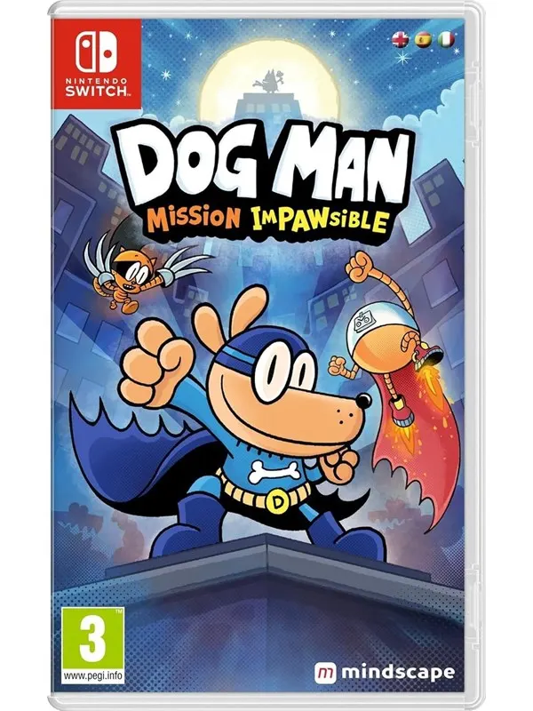 Dog Man: Mission Impawsible - Nintendo Switch - Plattformsspelare