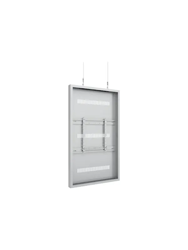 Multibrackets M Pro Series enclosure - for digital signage panel - wire medium - white - Max 45 kg - recommended for 65"