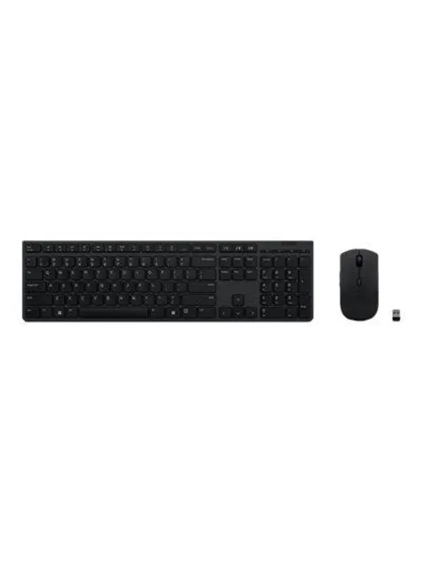 Lenovo Professional - keyboard and mouse set - grey Input Device - Tastatur & Mus set - Grå