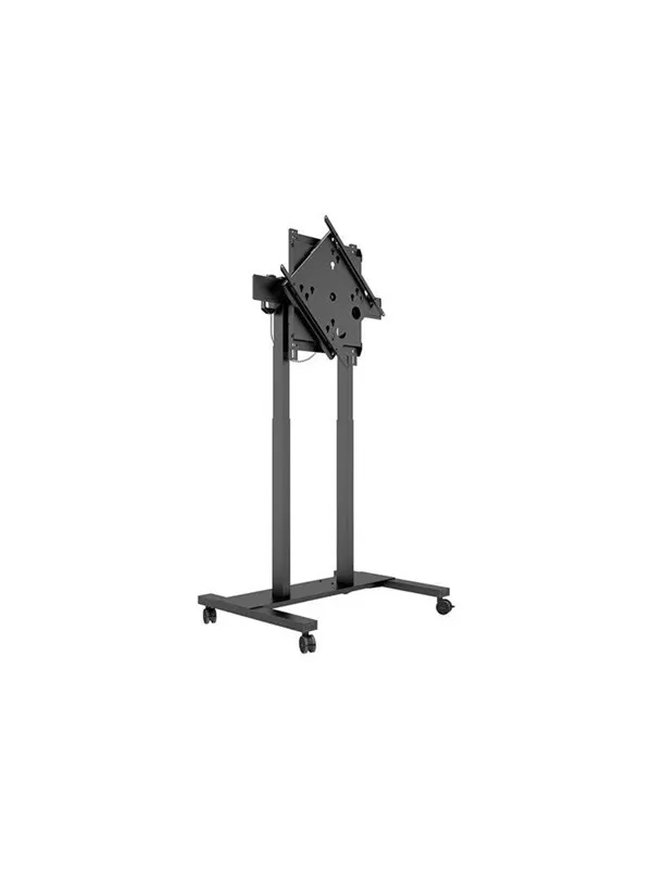 Multibrackets M cart - Flip - for flat panel - motorised anticollision - black - Max 50 kg - recommended for 75"
