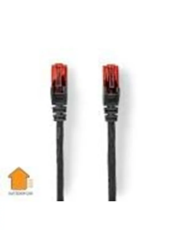 Nedis CAT6 Network Cable | RJ45 Male | RJ45 Male | U/UTP | 75.0 m - Svart - 5m