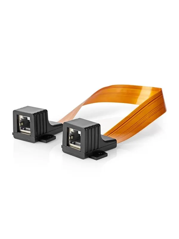 Nedis CCGB85901BK03 networking cable - Orange - 0.3m
