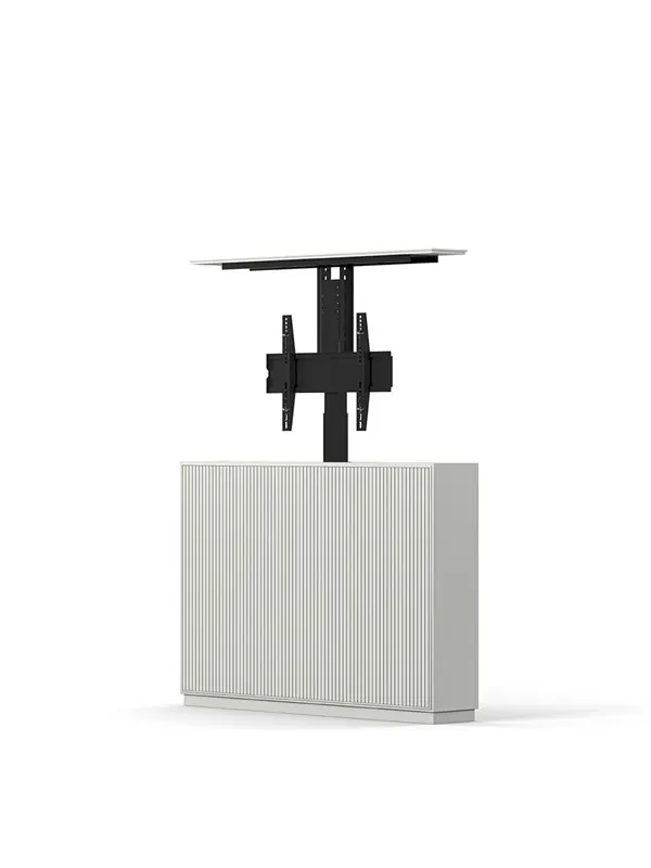 Multibrackets M AV Cabinet TV-Lift 55" Slimline White - Max 50 kg - recommended for 55"