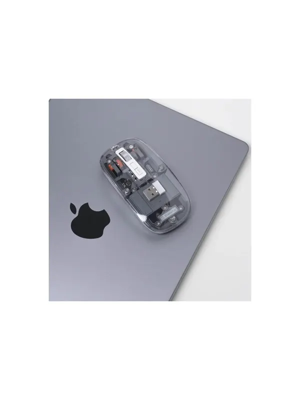 XtremeMac XWH-ALM2-13 mouse - Mouse - Transparent