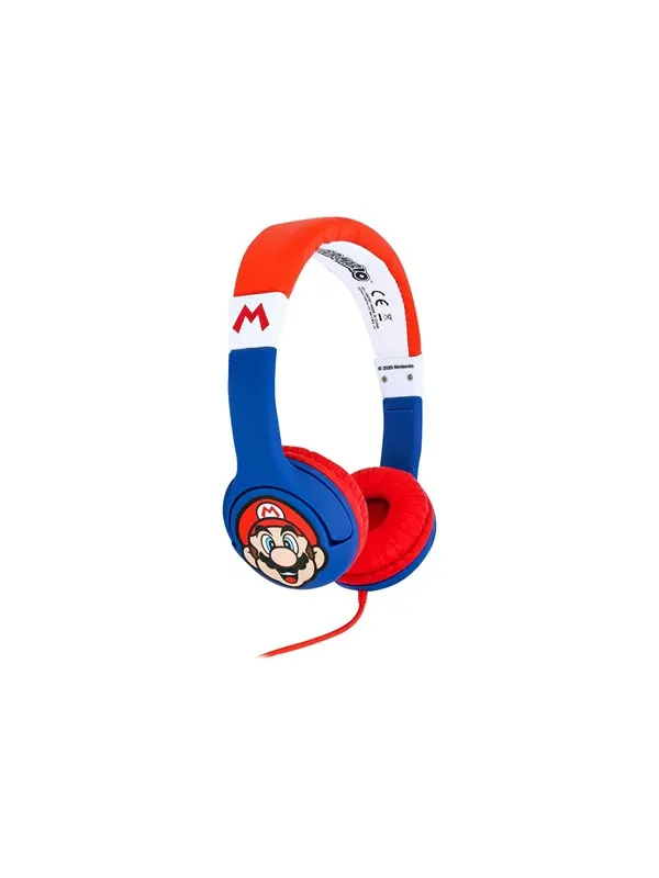 OTL Super Mario - Barnhörlurar - Volymbegränsad 85dB max