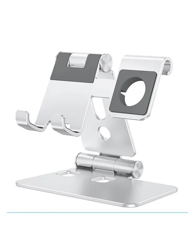 Desire2 Restore Pro Charging Stand For Apple Watch Silver