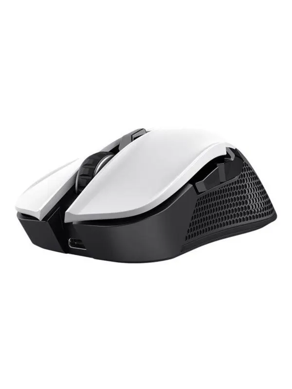 Trust GXT 923W Ybar - Mouse - 6 knappar - Vit