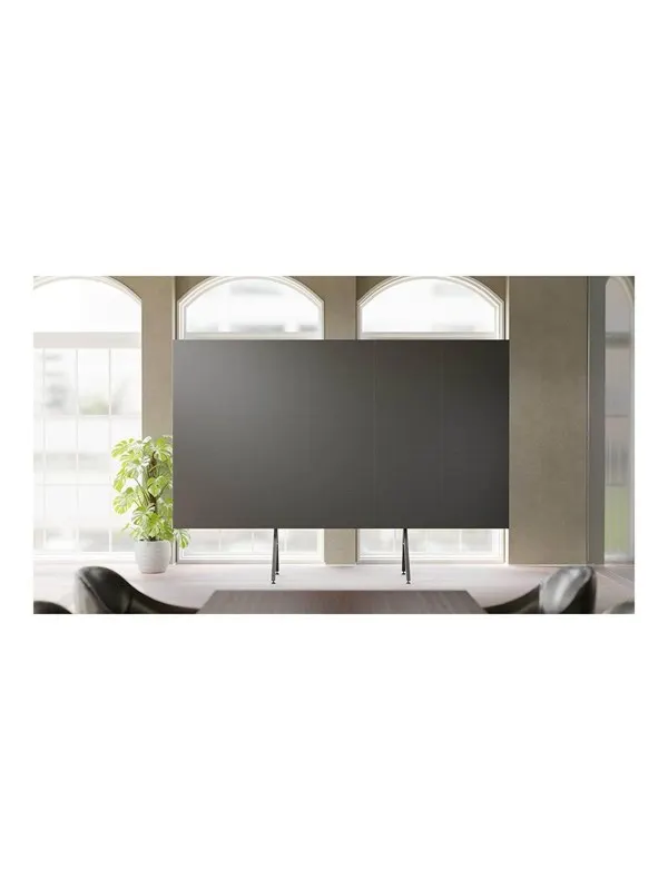 Multibrackets M Pro Series stand - 5x5 - for flat panel - black - Max - recommended for 137"