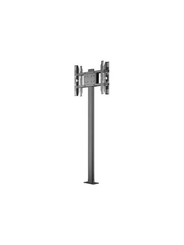 Multibrackets M stand - back-to-back - for LCD / LED display - black - Max 60 kg - recommended for 24"-65"
