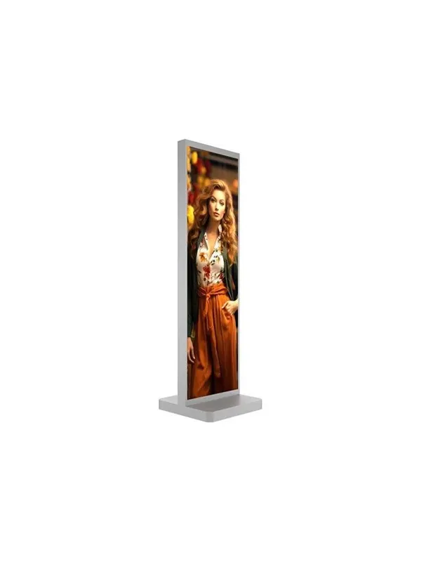 Multibrackets M Pro Series kiosk - 1x6 - white - Max 35 kg - recommended for