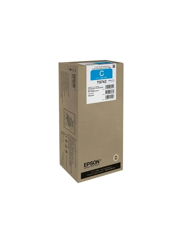 Epson T9742 - XXL size - cyan - original - ink pack