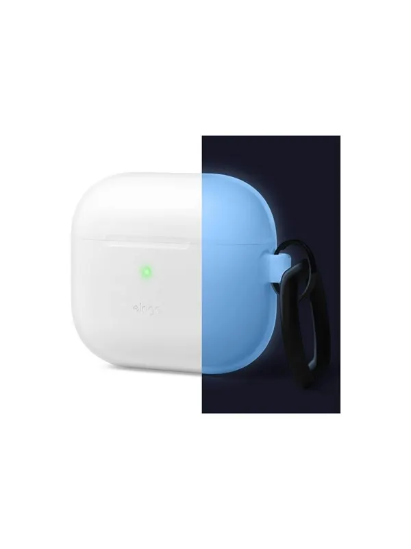 Elago AirPod 3 Hang Silicon Case Nightglow Blue