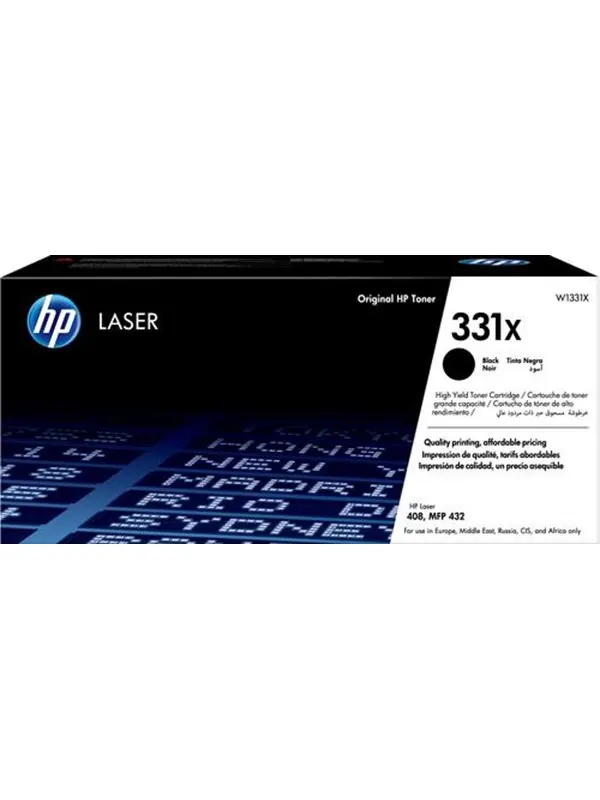 HP Toner W1331X 331X Black