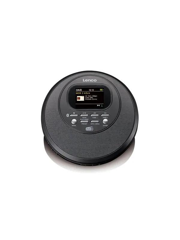 Lenco CD-500BK - Bluetooth Discman + FM/DAB+
