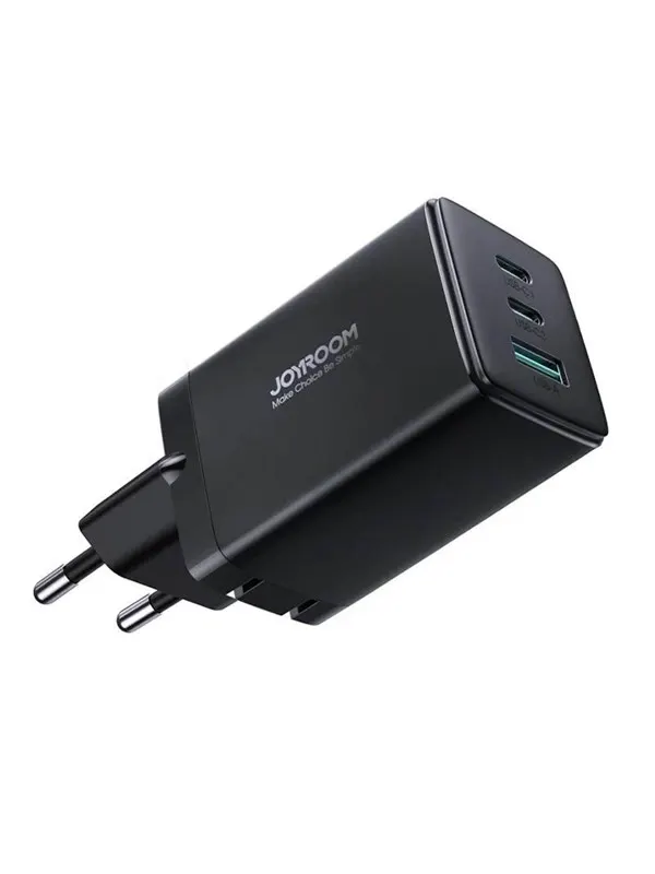 Joyroom Charger GaN Ultra 65W 2C1A Cable C-C TCG01 (black)
