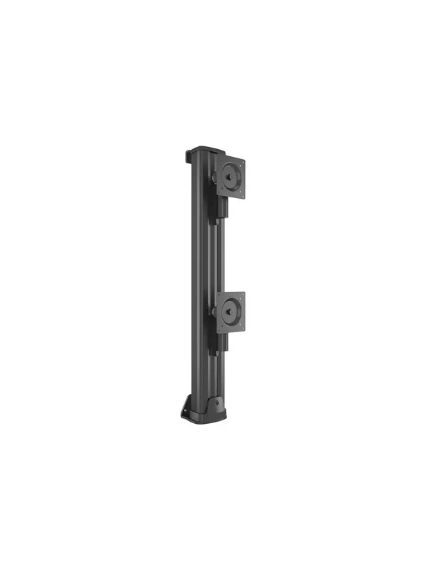 Multibrackets M mounting kit - dual vertical widescreen - for 2 LCD displays - HD VESA - black - Max 48 kg - recommended for 50"