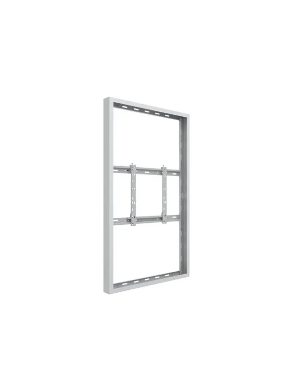 Multibrackets M Pro Series - Large - enclosure - for digital signage LCD panel - white - Max 25 kg - recommended for 75"