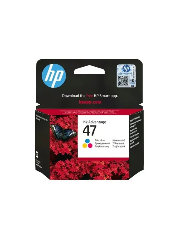 HP 47 / 6ZD61AE - Cyan Magenta Yellow Ink