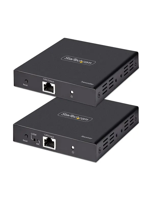 StarTech.com 4K70IC-EXTEND-HDMI 4K HDMI Extender Over CAT5/CAT6 Cable 4K 60Hz HDR Video Extender Up to 230ft (70m)