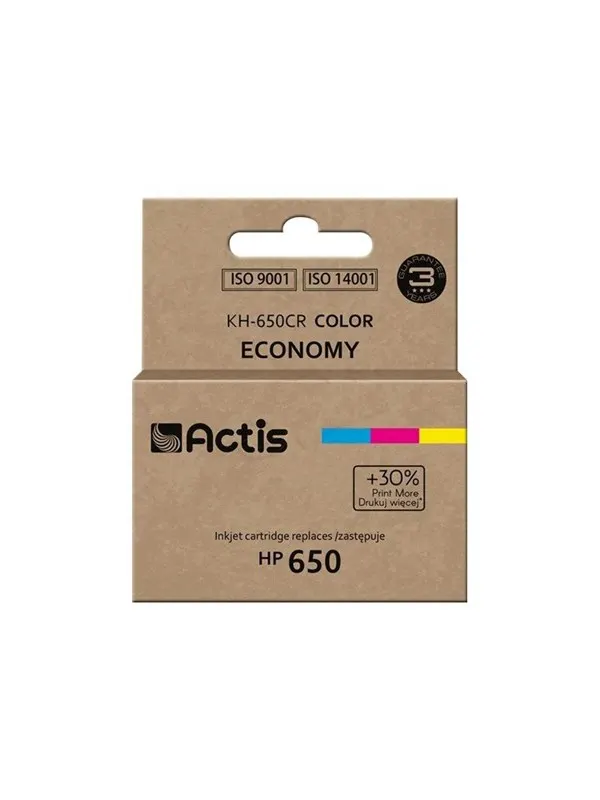 Actis standard KH-650CR - colour (cyan magenta yellow) - remanufactured - ink cartridge (alternative for: HP 650 HP CZ102AE)