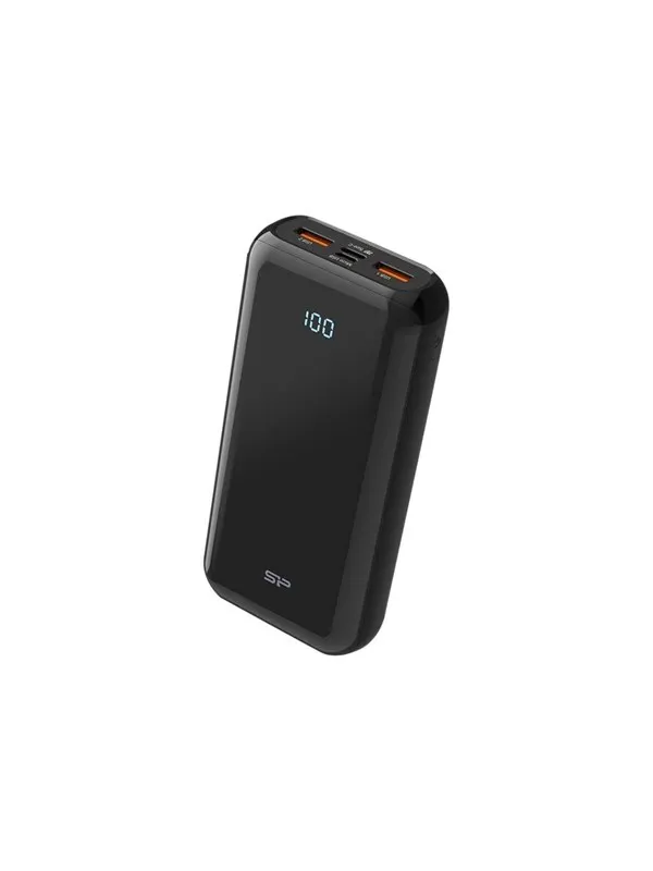 Silicon Power QS28 power bank - Li-pol - 2 x USB 24 pin USB-C - 18 Watt - 20000 mAh