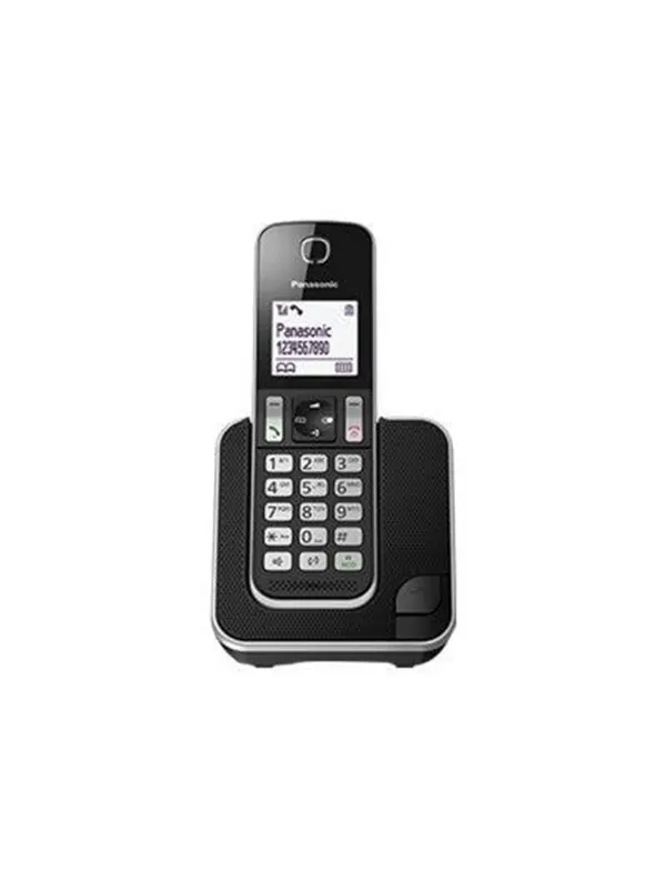 Panasonic KX-TGD310 - cordless phone with caller ID/call waiting - 3-way call capability