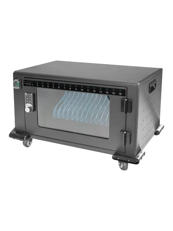DIGITUS DN-45003 - cart - for 16 tablets / notebooks - black RAL 9005