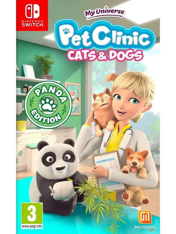My Universe: Cats + Dogs Pet Clinic - Panda Edition - Nintendo Switch - Virtuellt liv