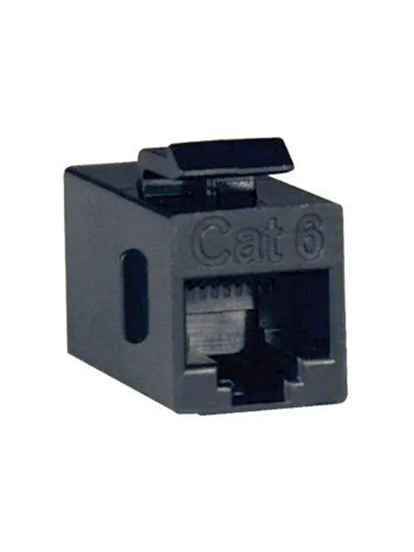 Tripp Lite Cat6 Straight Through Modular In-line Snap-in Coupler RJ45 F/F - modular insert