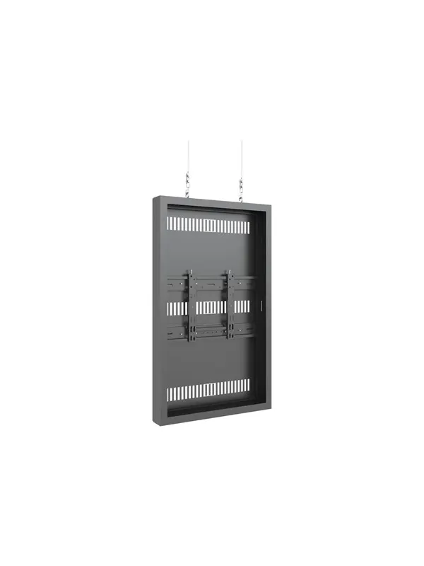 Multibrackets M Pro Series - enclosure - for digital signage panel - wire small - black - Max 25 kg - recommended for 43"