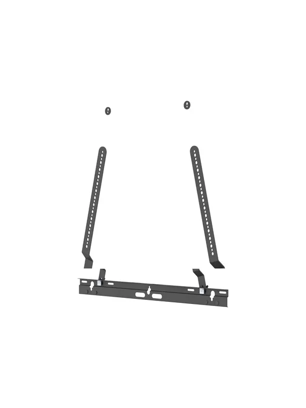 Multibrackets M - mounting kit - for Sonos Arc sound bar - black - Max 20 kg - recommended for