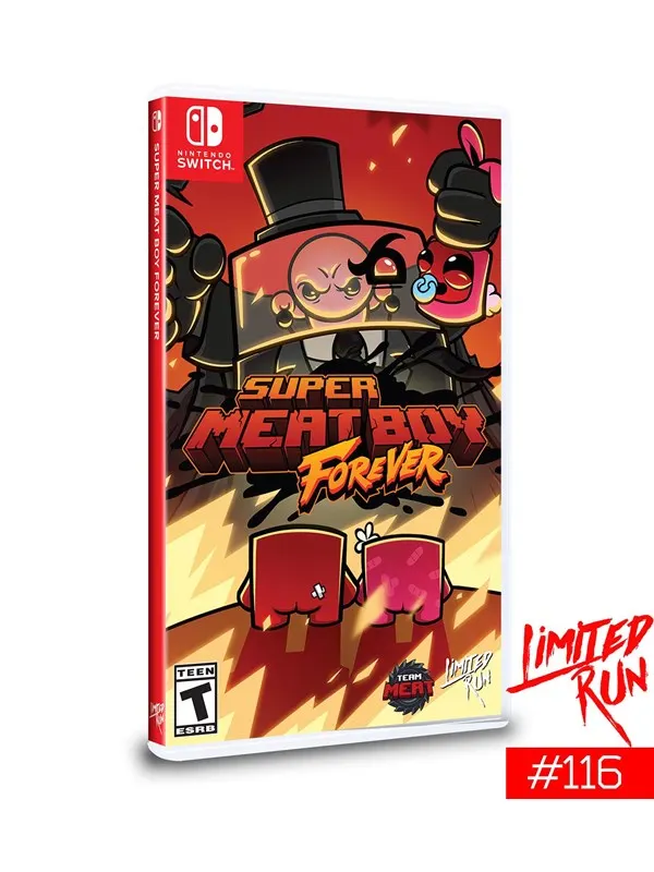Super Meat Boy Forever (Limited Run #116) - Nintendo Switch - Plattformsspelare