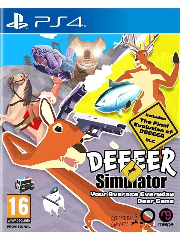 DEEEER Simulator: Your Average Everyday Deer Game - Sony PlayStation 4 - Action / äventyr