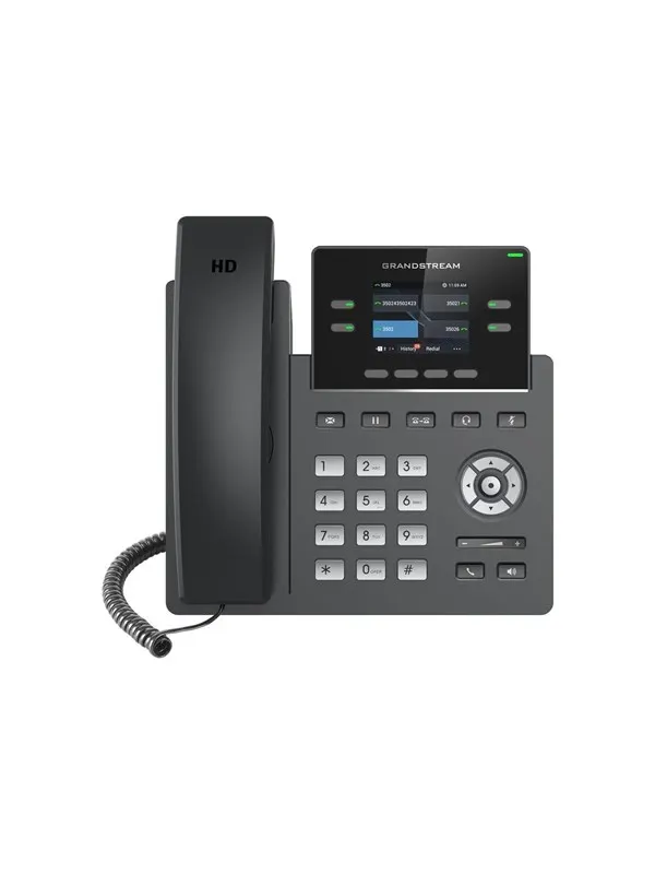 Grandstream GRP2612 - VoIP phone with caller ID/call waiting - 3-way call capability