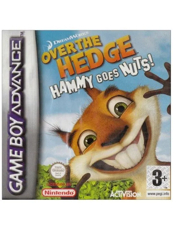 Over the Hedge: Hammy Goes Nuts! - Nintendo Game Boy Advance - Action / äventyr