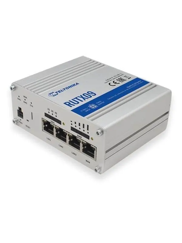 Teltonika RUTX09 - router - WWAN - DIN rail mountable - Router