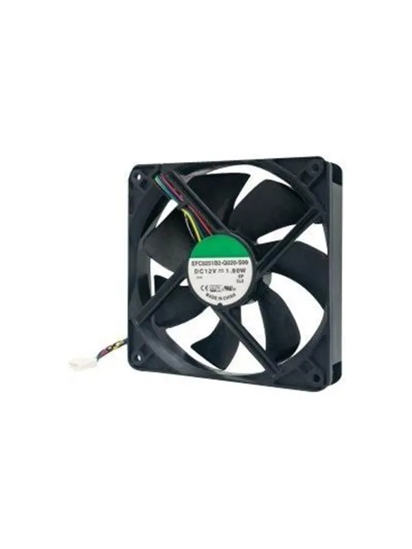 QNAP Fan 120x120x25mm 12V 4PIN 2200 RPM - Chassi fläkt - 120mm - Svart