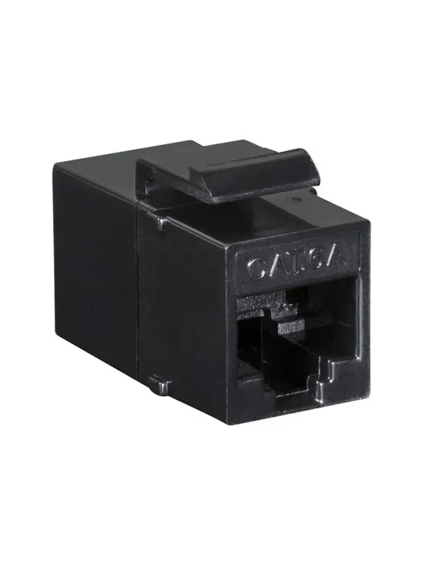 LogiLink Cat.6A Keystone Inline Coupler UTP only 14.7 mm width slim type