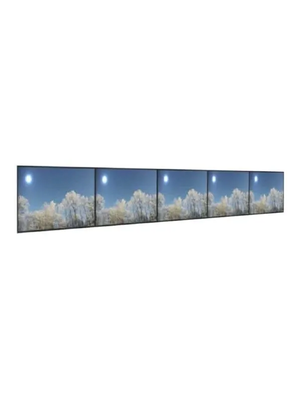HI-ND Videorow - mounting kit - for 5x1 video wall (landscape) - Max 60 kg - recommended for 43"