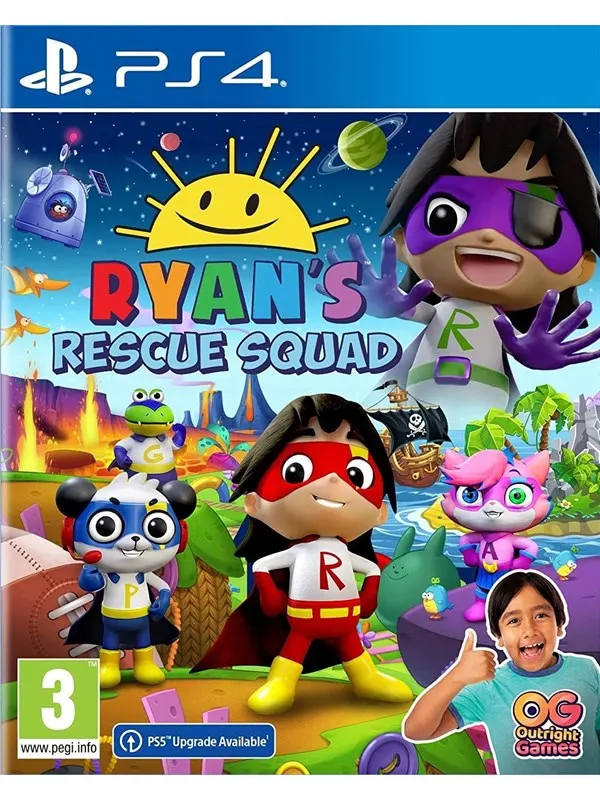 Ryan's Rescue Squad - Sony PlayStation 4 - Plattformsspelare