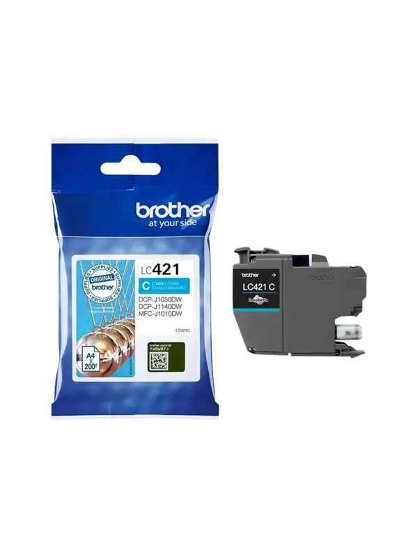 Brother LC421C Cyan Ink