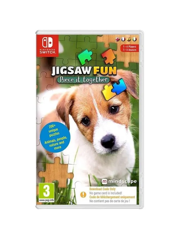 Jigsaw Fun: Piece It Together (Code in a Box) - Nintendo Switch - Pussel