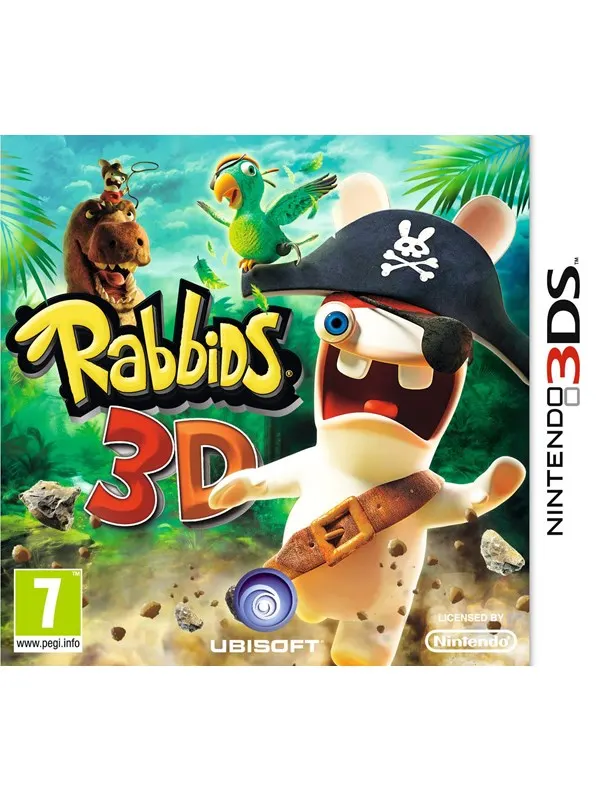 Rabbids 3D - Nintendo 3DS - Action / äventyr