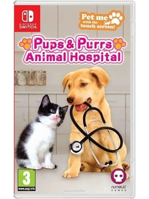 Pups & Purrs: Animal Hospital - Nintendo Switch - Simulering - husdjur