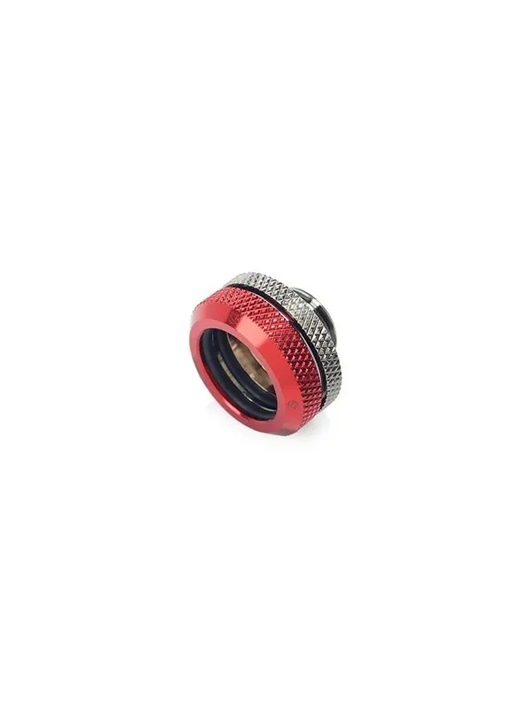 Bitspower G1/4" Black Sparkle / Deep Blood Red Enhance Multi-Link For OD 16MM