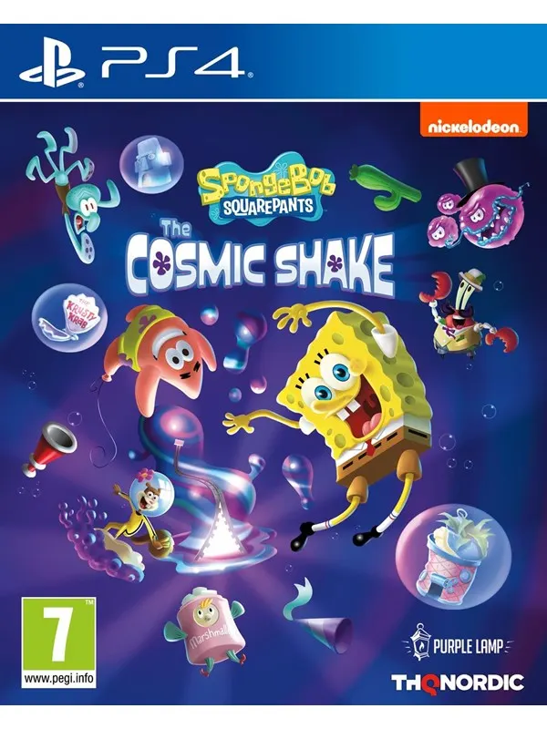 Spongebob Squarepants: The Cosmic Shake - Sony PlayStation 4 - Plattformsspelare