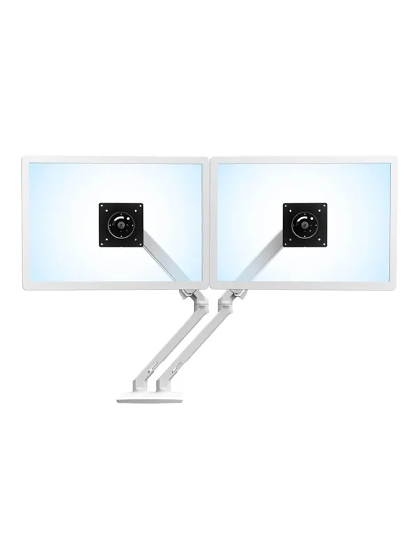Ergotron MXV Desk Dual Monitor Arm - mounting kit - for 2 monitors (adjustable arm)