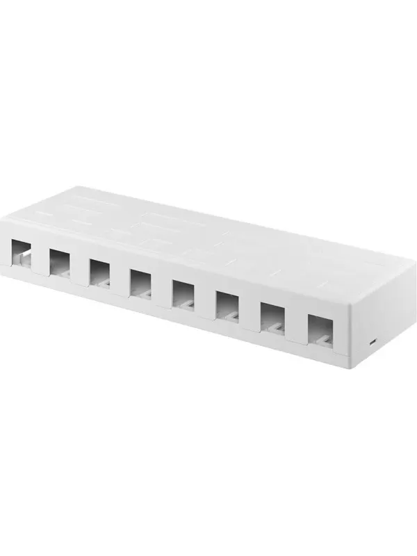 Pro Keystone empty housing 8 port