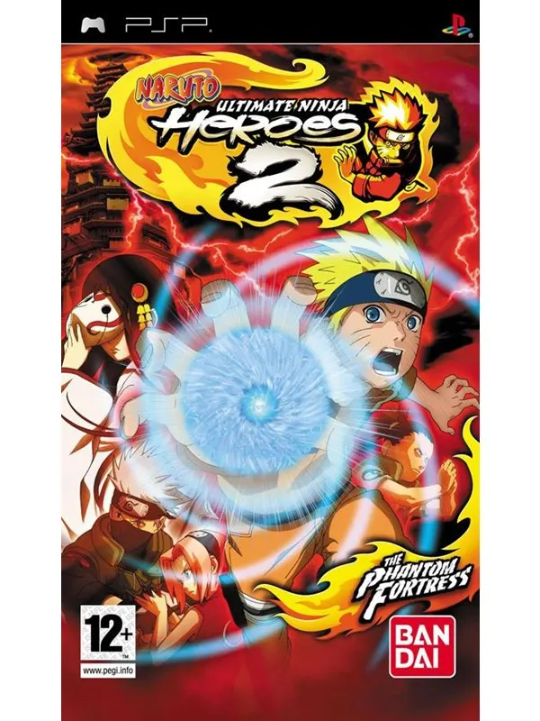 Naruto: Ultimate Ninja Heroes 2: The Phantom Fortress (Essentials) - Sony PlayStation Portable - Kampsport